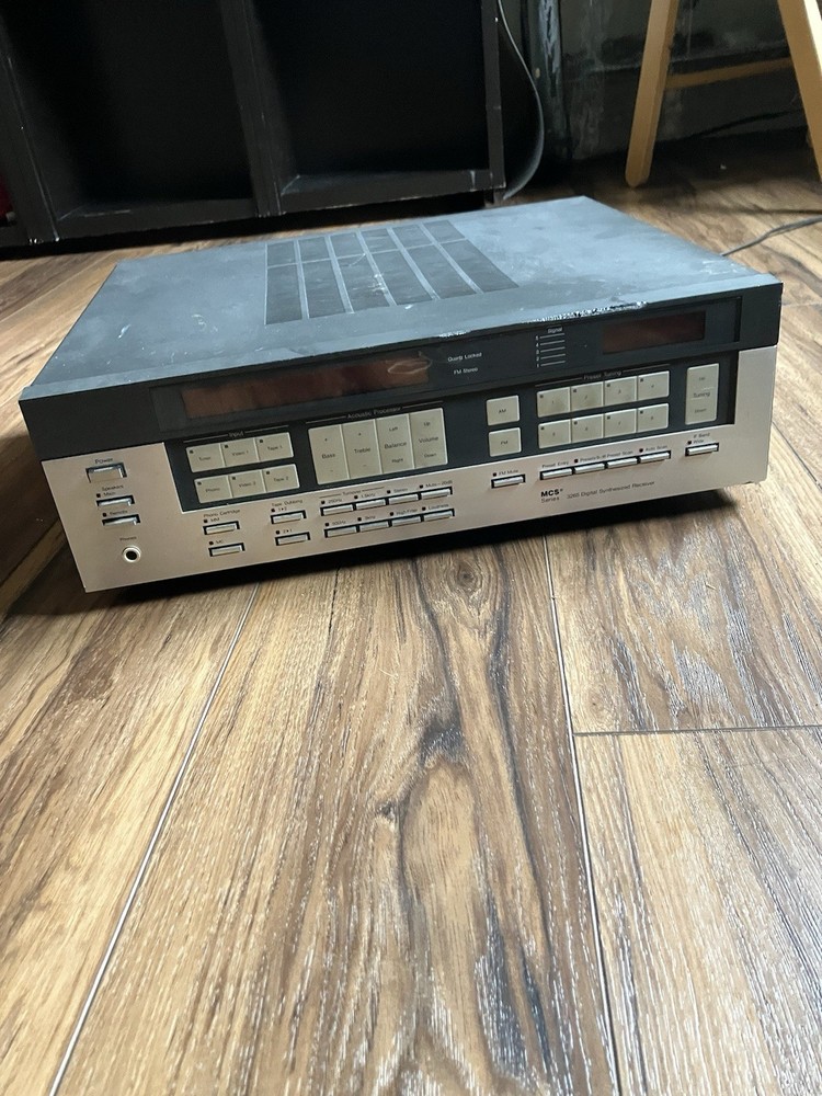 MCS 3625 Modular Component Systems Digital Synthesized Stereo Receiver Tested