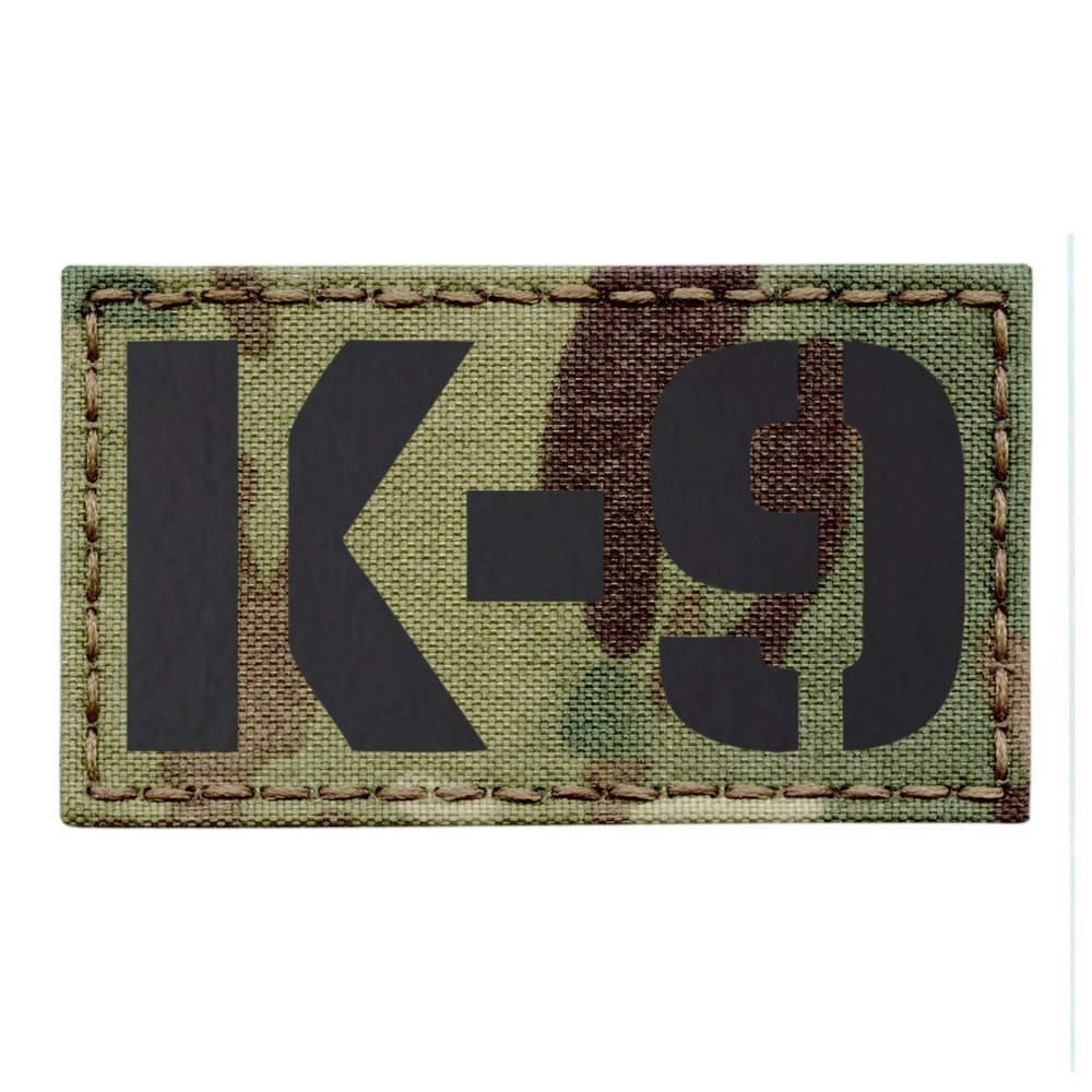 IR K9 K-9 Dog Handler multicam LEO law enforcement hook patch