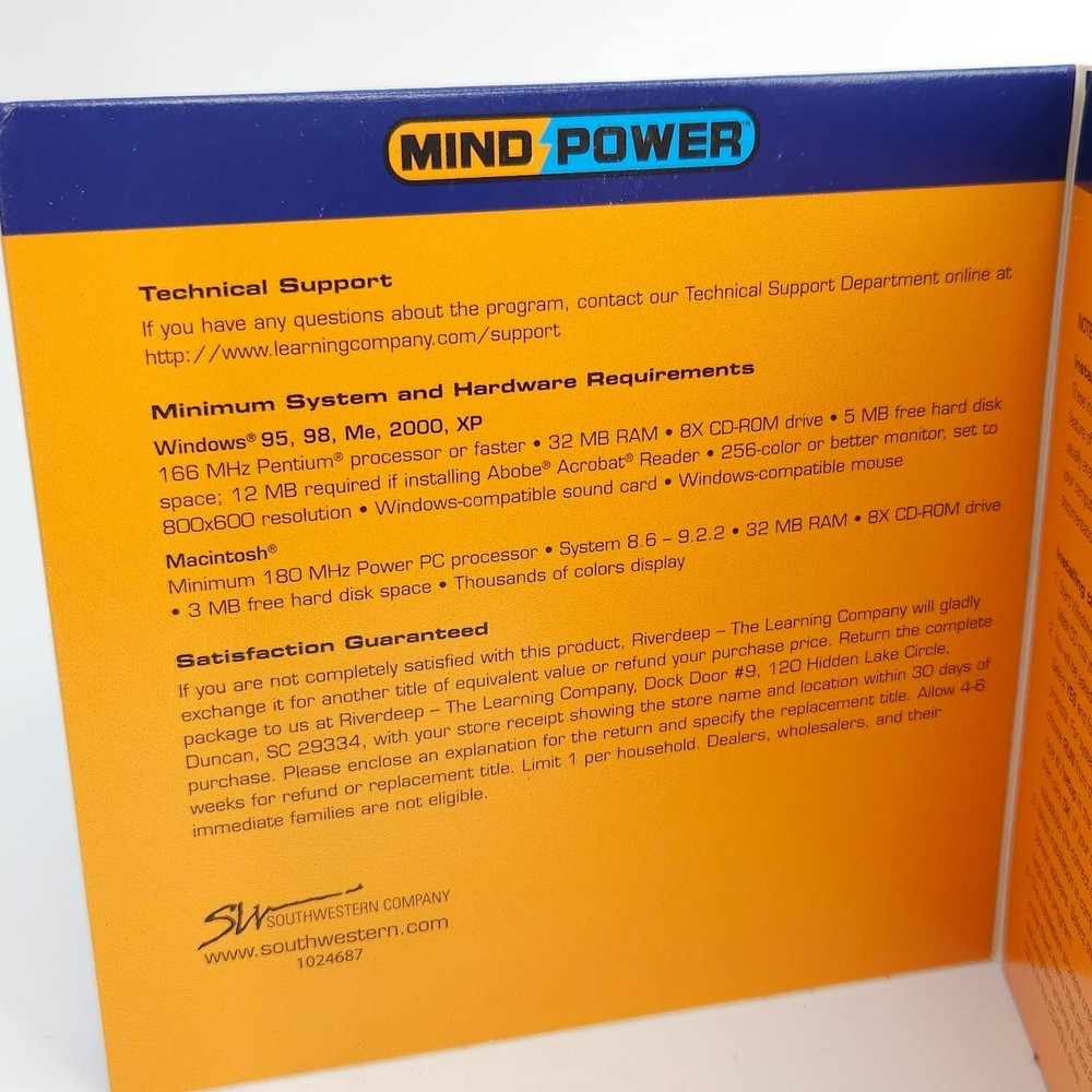 Algebra 1 & 2 Math Windows Mind Power High School Program Disc Visualize