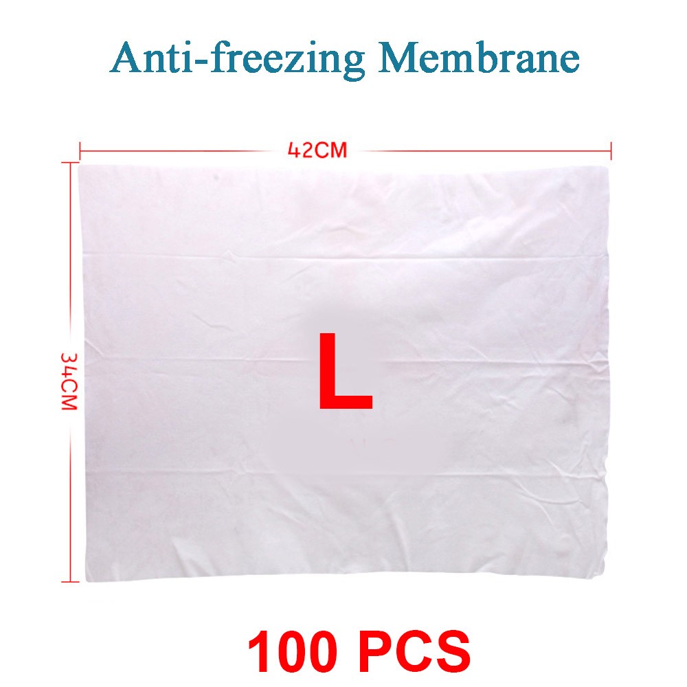 10-100PCs M Size Antifreeze Membranes Cryo Pad for Cool Freeze Machine 34*42cm