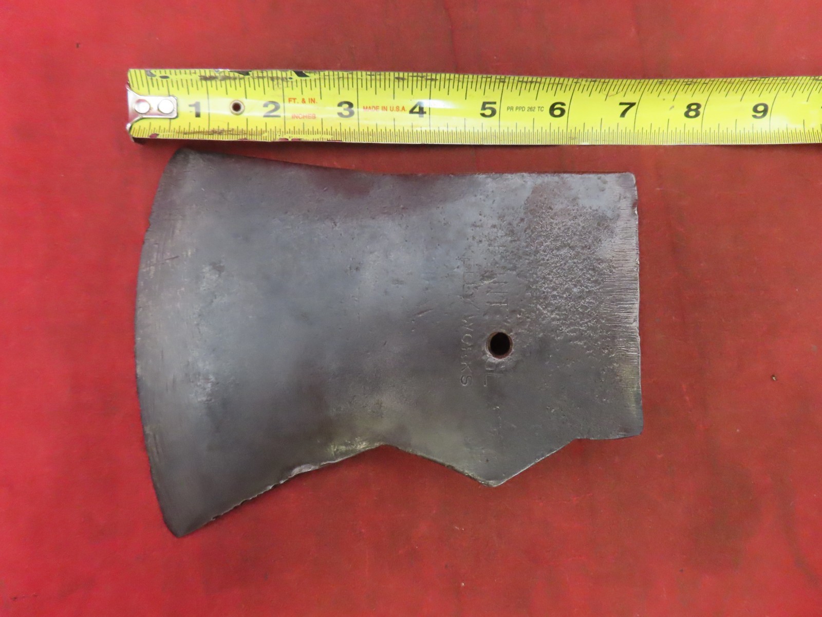 VTG TRUE TEMPER FLINT EDGE KELLY WORKS JERSEY PATTERN 3 lb 3 oz AXE HEAD TOOL