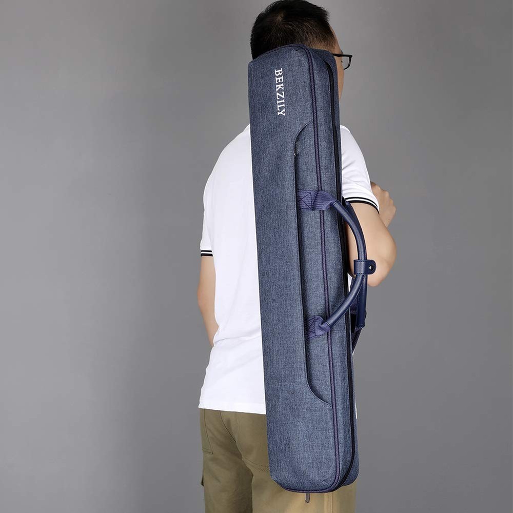 Pool Cue Billiard Stick Carrying Case One Size, Blue