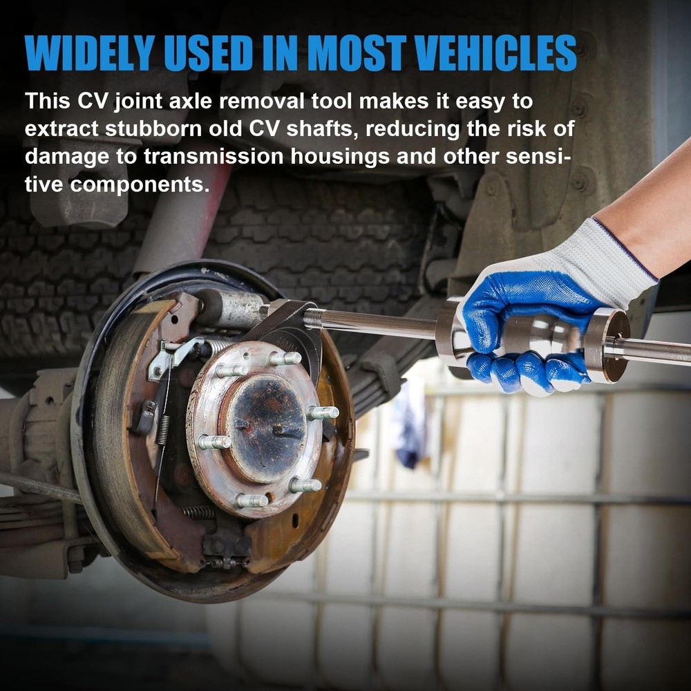 Inner CV Axle Puller Tool with 5/8"-18 Slide Hammer, Slide Hammer Puller Set ...