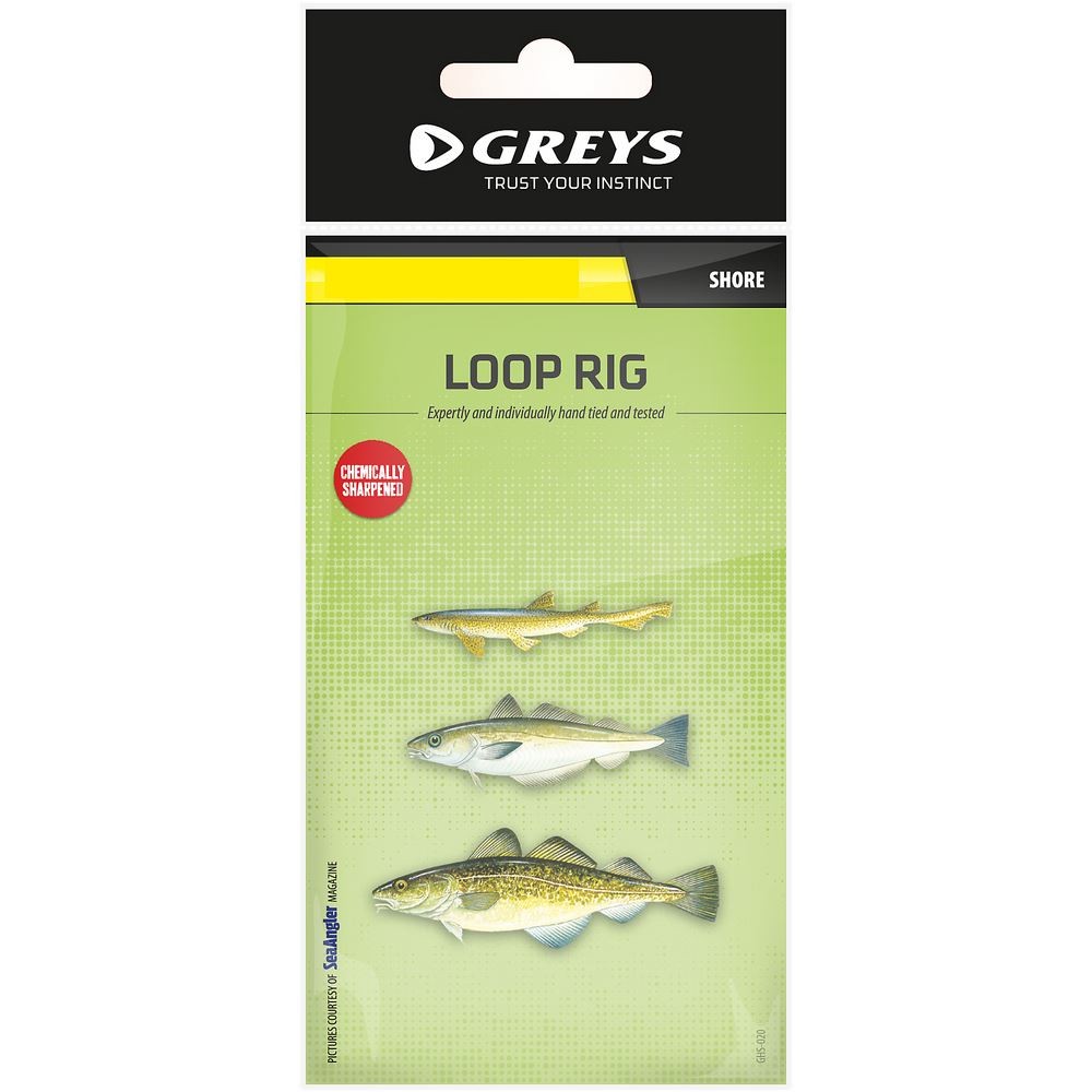 Greys Shore Loop Rig 2 Hook Size 1/0