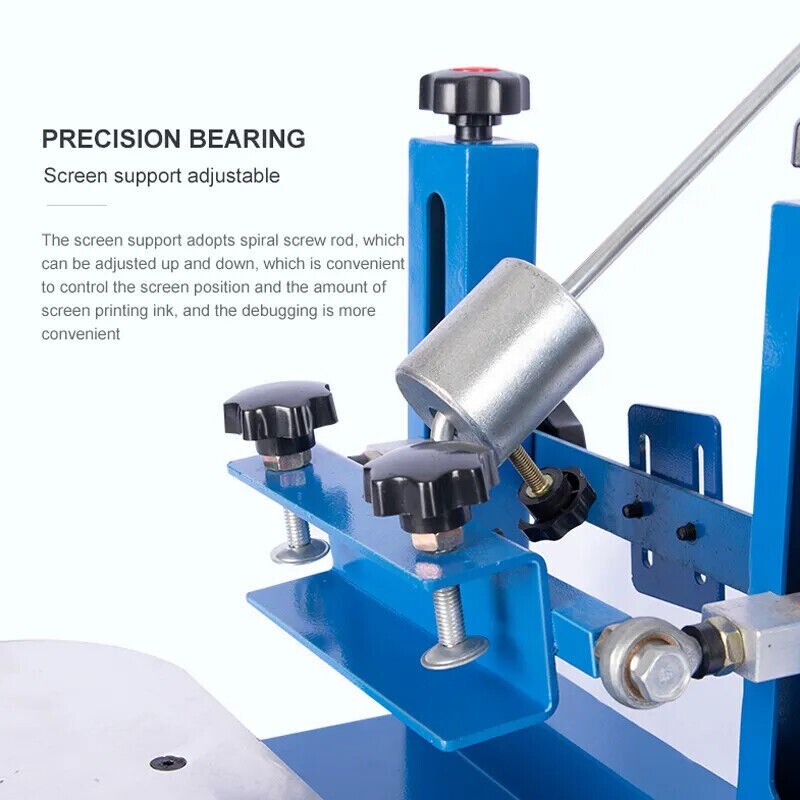 Manual Screen Printing Machine Precision Flat Screen Printing Machine 130*240mm