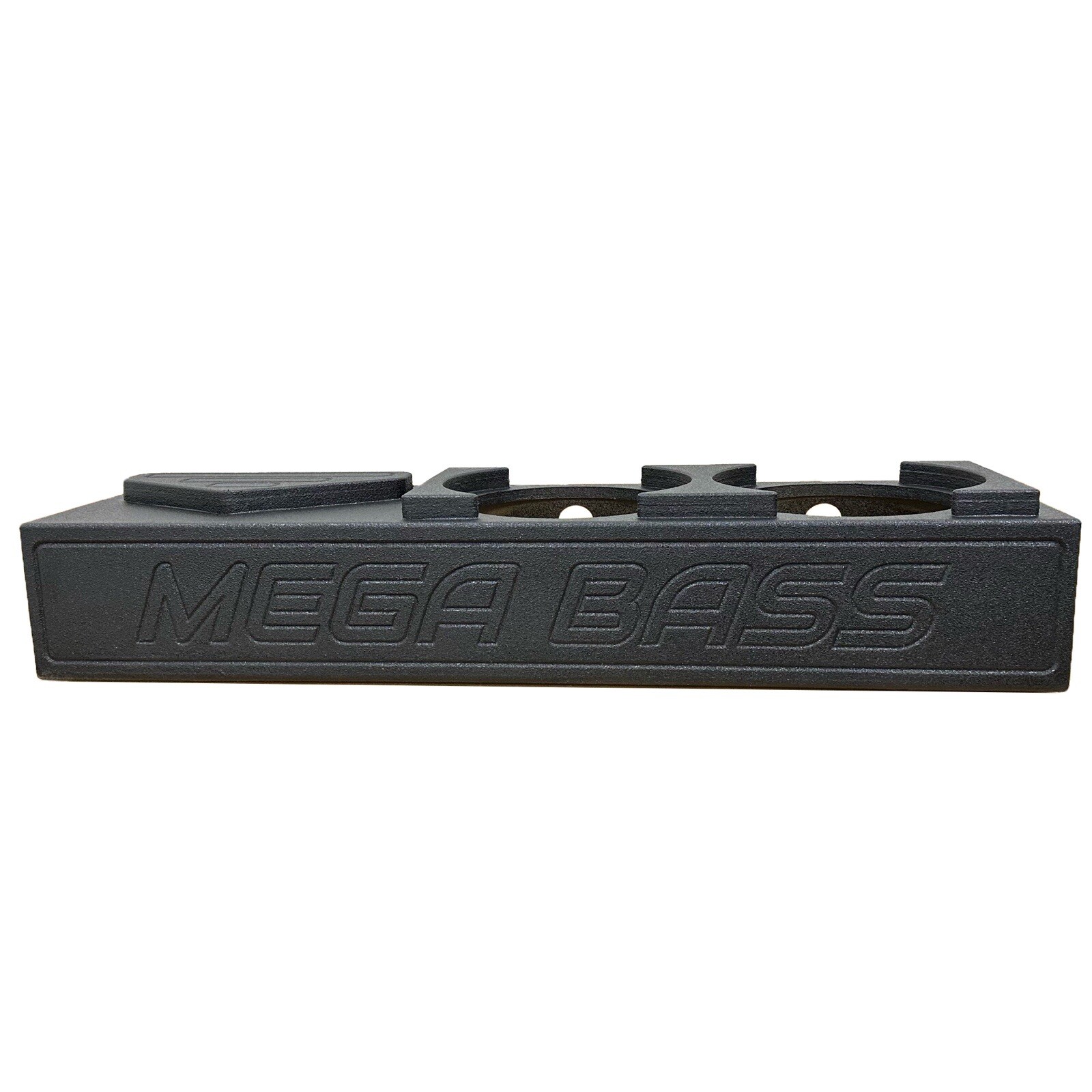 Mega Bass Subwoofer Box Ford F150 09-23 F250 17-23 Crew Cab 2x12 Ported Upfire