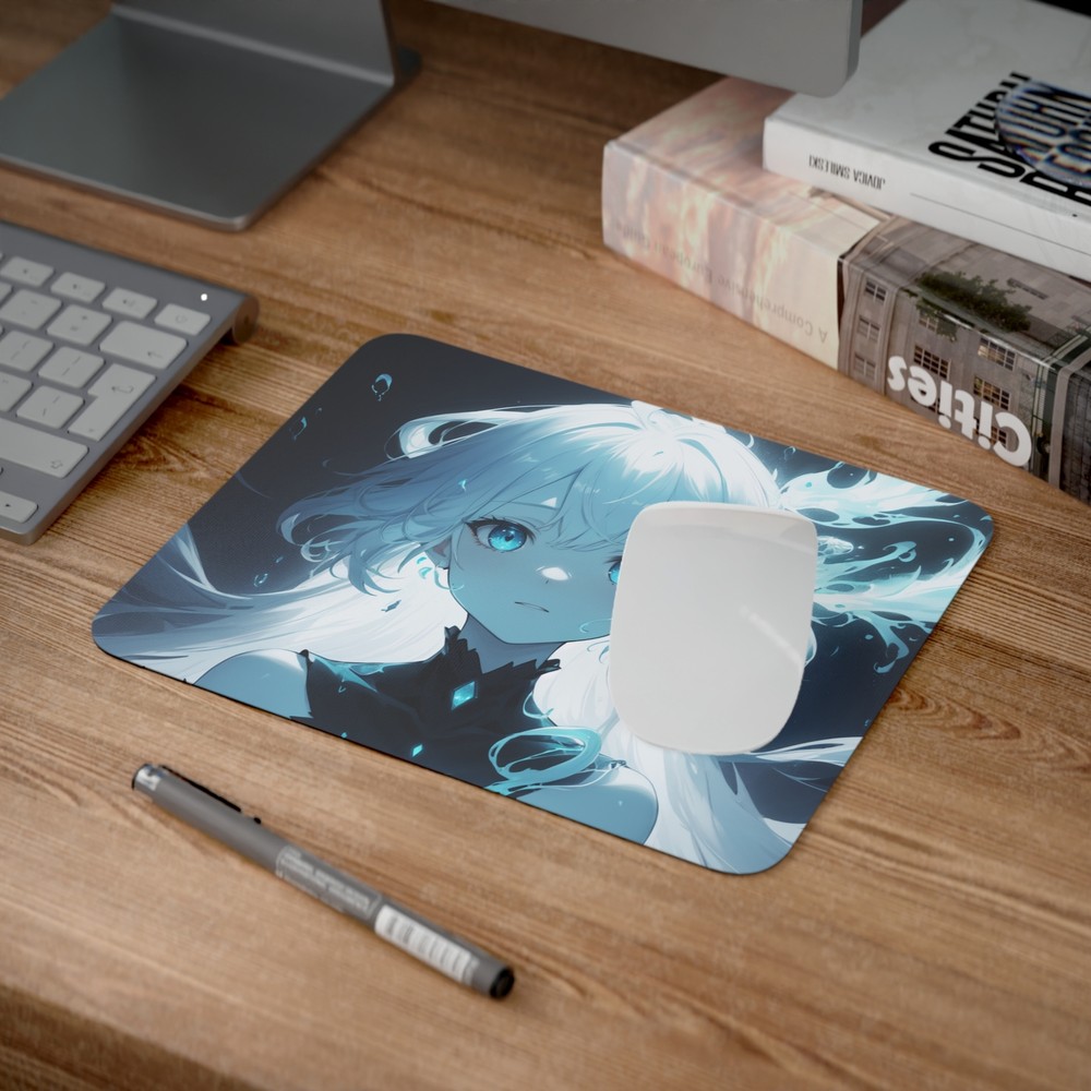 Desk Mouse Anime Girl Pad