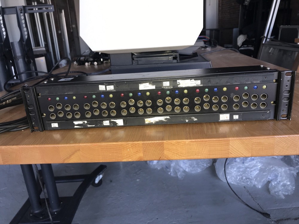 ADC CV-6-N75S Loaded Patchbay