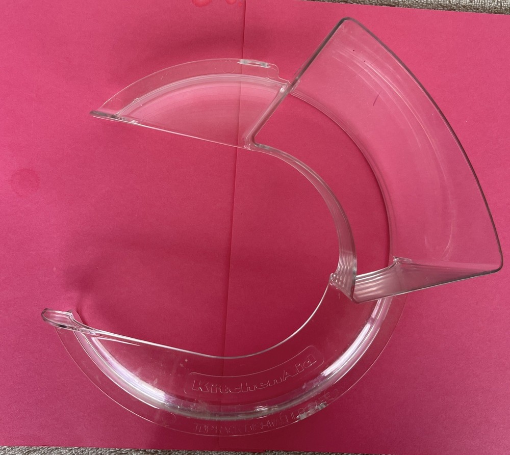 Kitchen Aid Mixer Pouring Shield Splatter Guard Fits 5 Quart Model