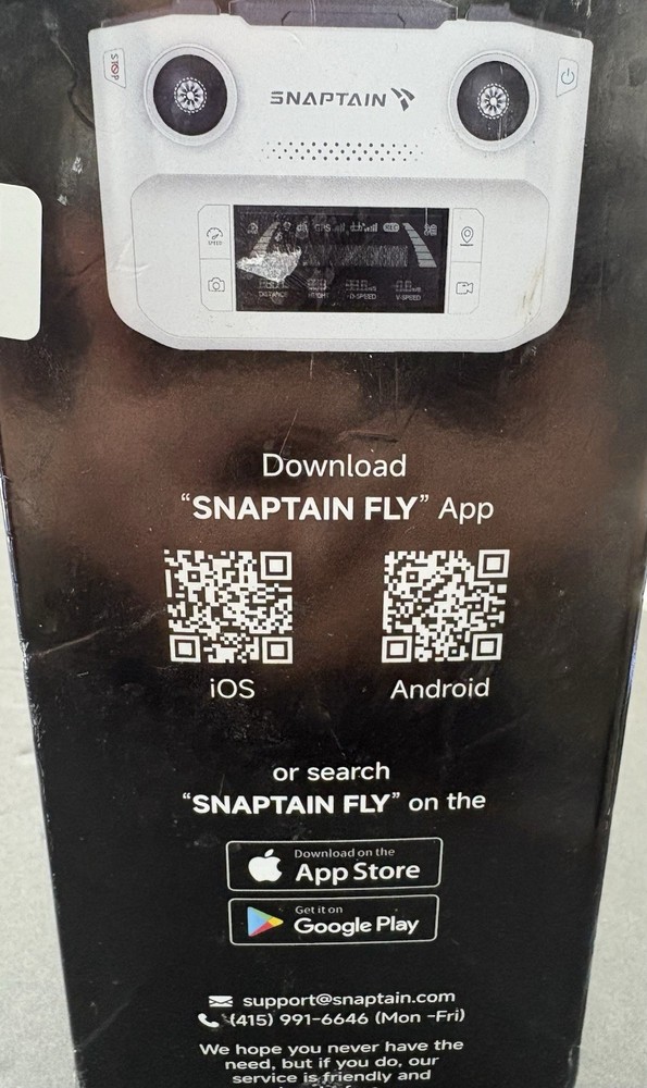 Snaptain Drone - P30 Pro 4K Camera GPS and Remote Controller, Case, Extras