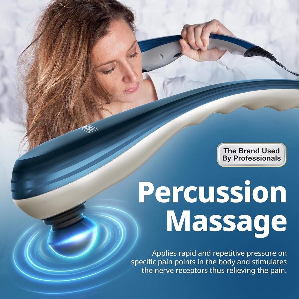 Wahl Deep Tissue Corded Handheld Percussion Massager