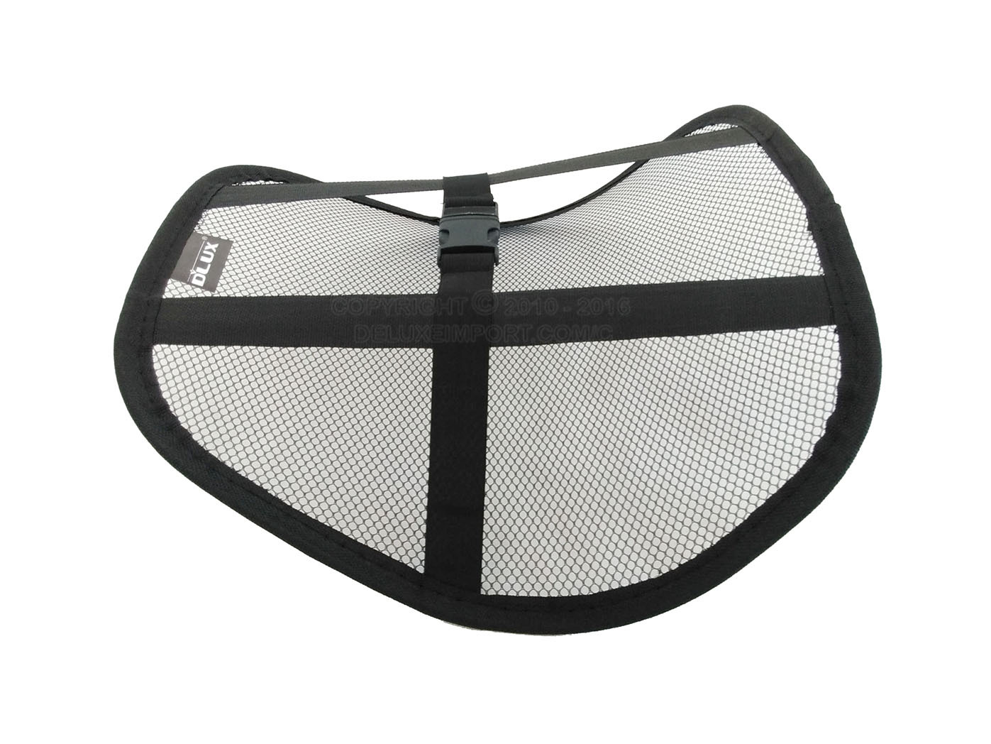 DLUX New Buckle Strap Thicker Back Mesh Lumbar Support