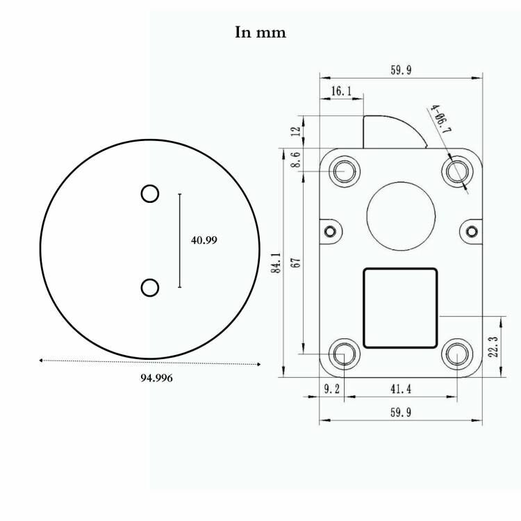 Replace Mesa MSL 500 Safe Lock / Fits Most Electronic Safe Lock with Swing Bolt