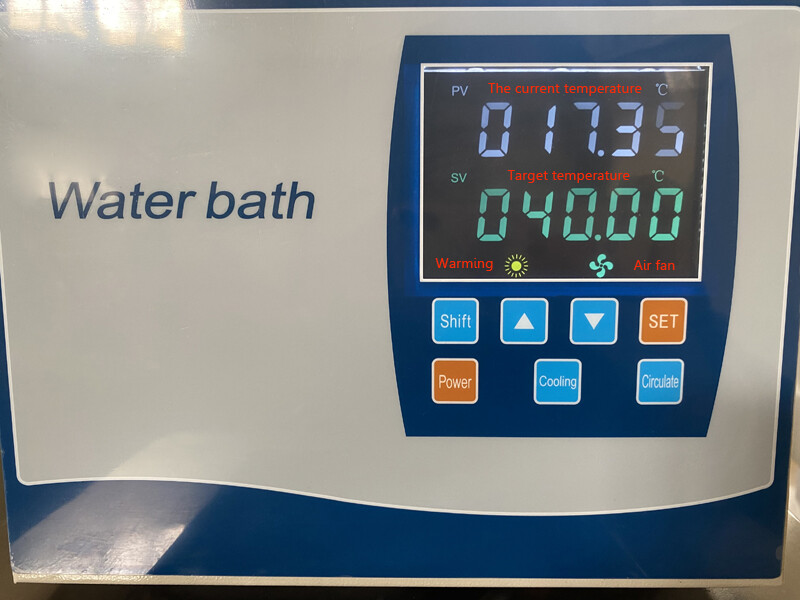 Refrigerated Circulating Water Liquid Bath Cooling Circulator Pump 6L -20℃-100℃