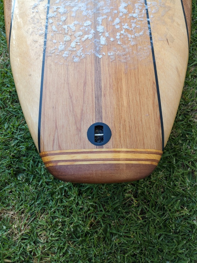 8' Surftech Wood Veneer Surfboard