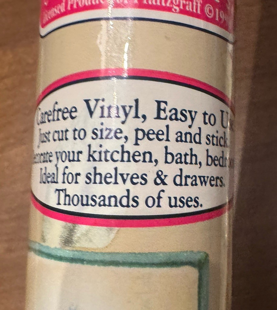 Pfaltzgraff Coordinates HERB GARDEN Magic Cover 2 Rolls shelf liner Vtg 1996