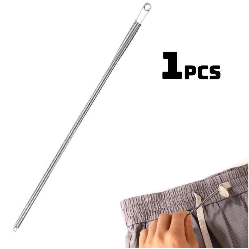 Elastic Threader Clips Rope Band Drawstring Cord Guide Effortless Threading Tool