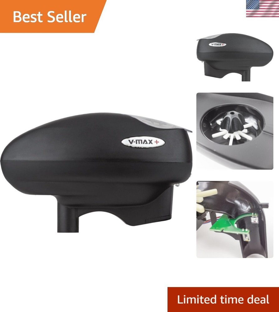 V-Max Electronic Paintball Loader Fast-Feeding Motorized Hopper