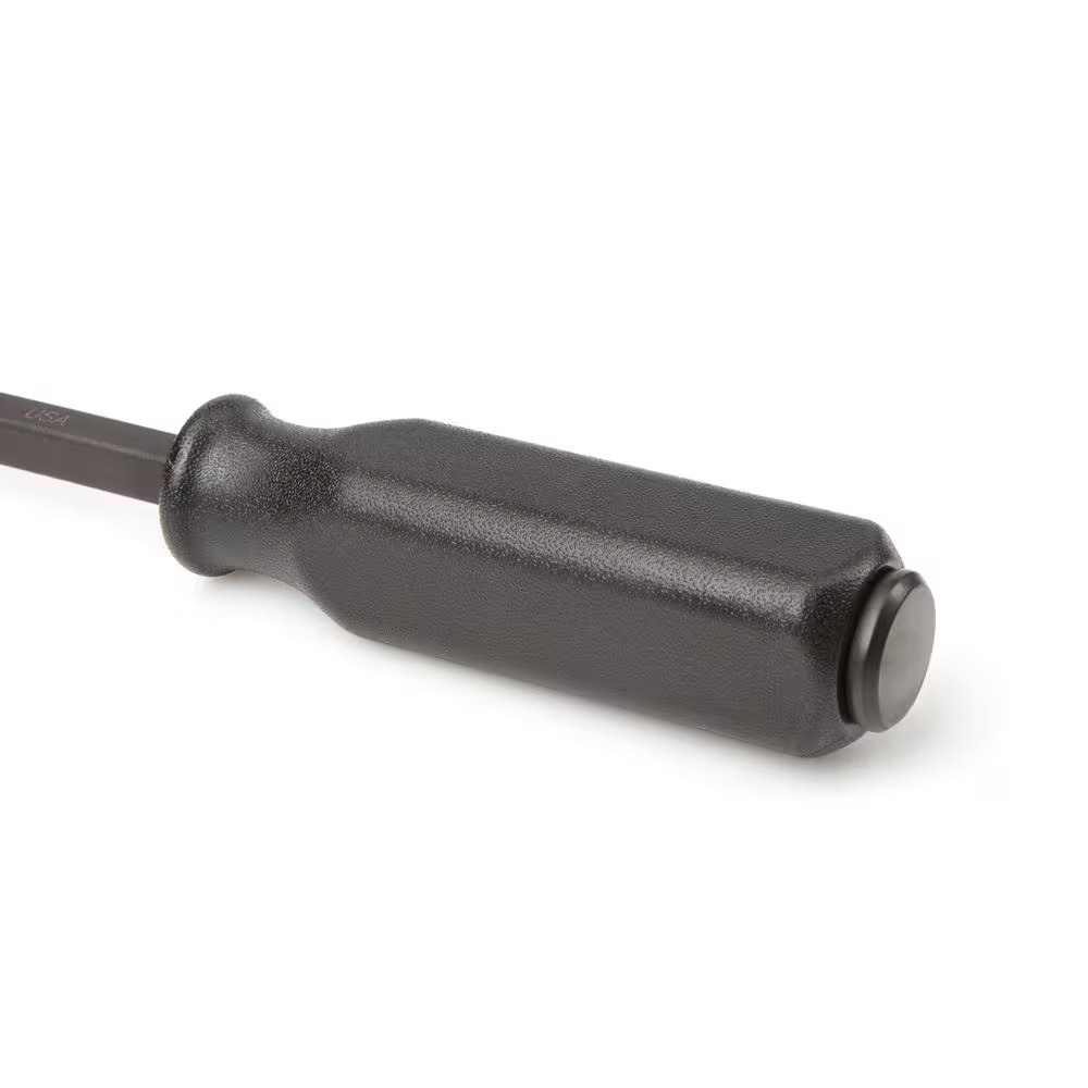 17 In. Angled End Handled Pry Bar with Striking Cap