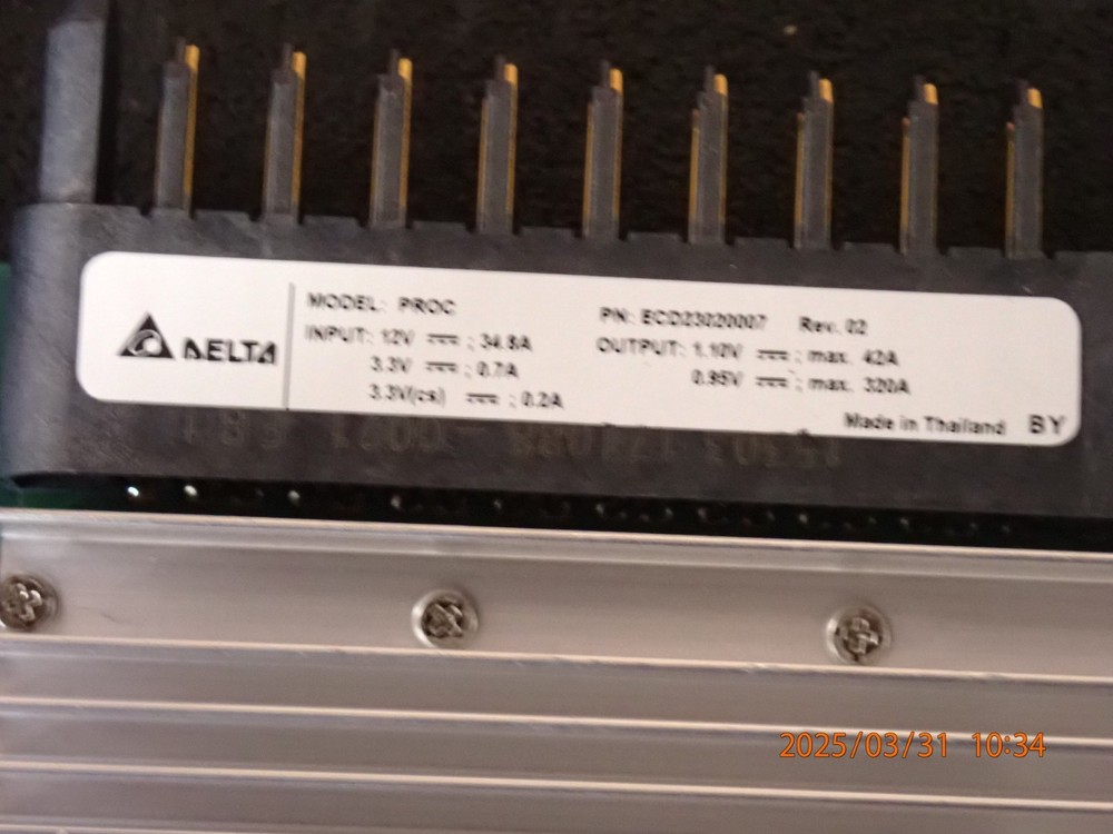 IBM 01AF084 CCIN 6B31 Server systems (VRM) Memory Voltage Regulator Module