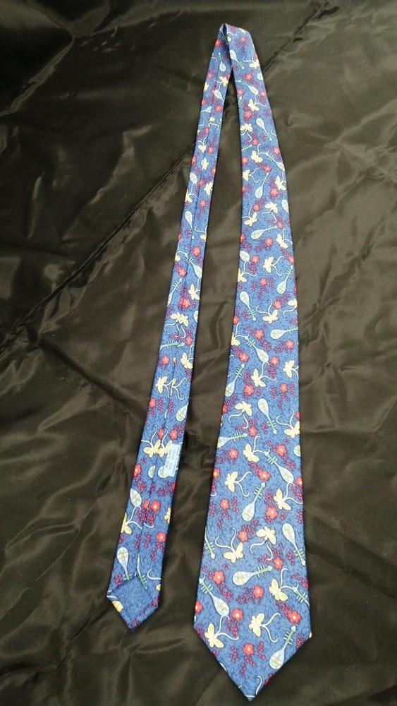 Hermes Blue Tie