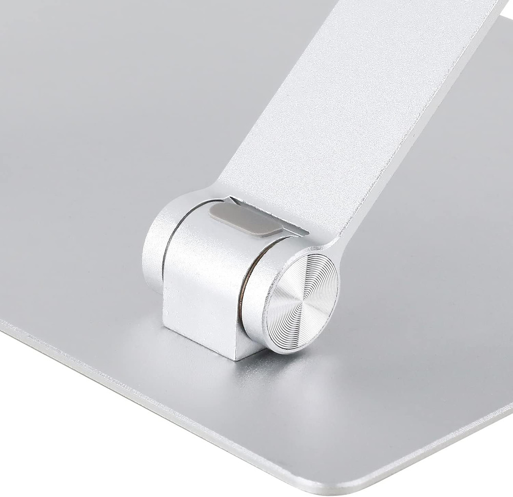 Ergonomic and Foldable Laptop Stand for Desk, Adjustable Riser, Fits All Laptops