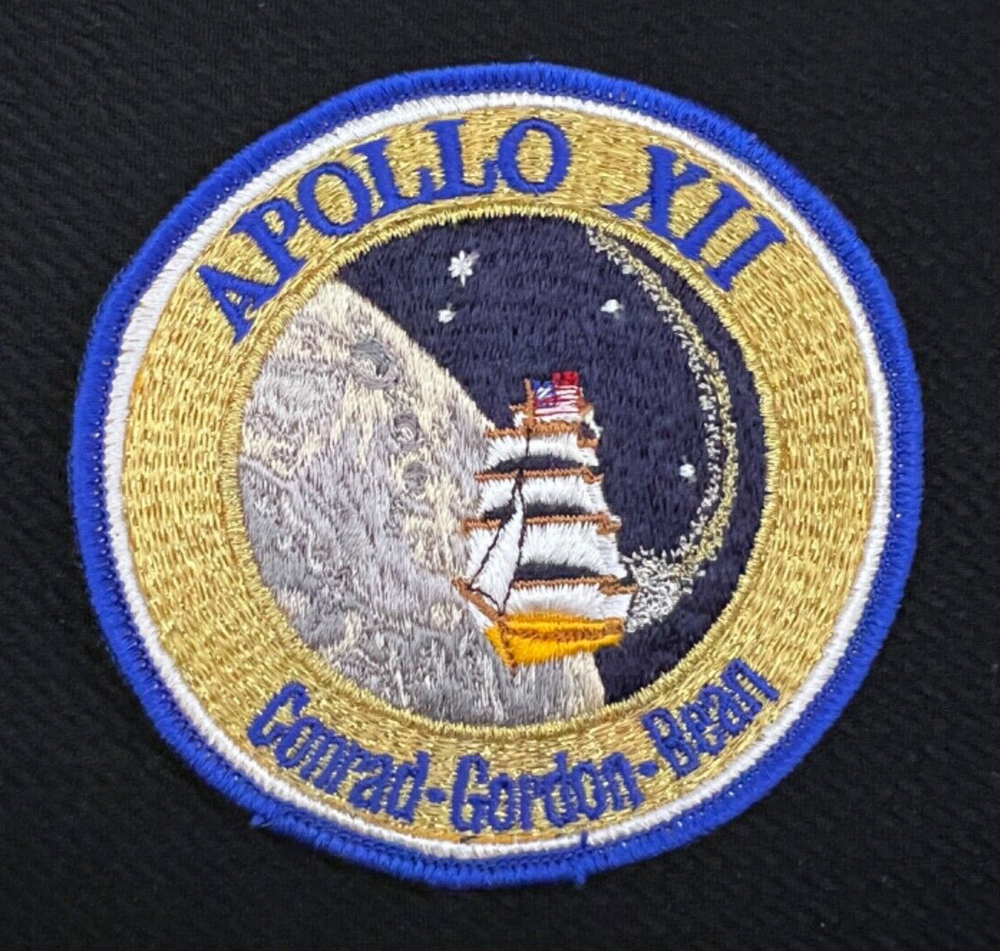 Vintage Apollo 12 Patch - Conrad, Gordon, Bean