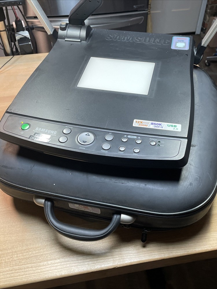 Samsung SDP-950R Digital Presenter Overhead Document Camera Working