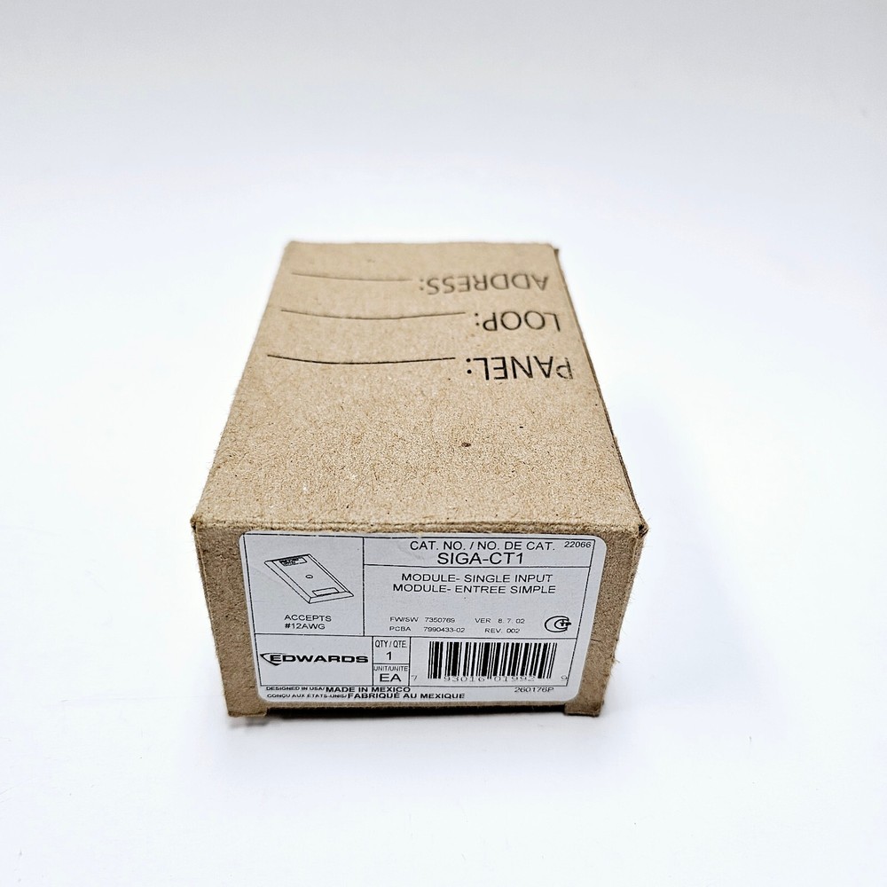 EST SIGA-CT1 Single Input Module NEW