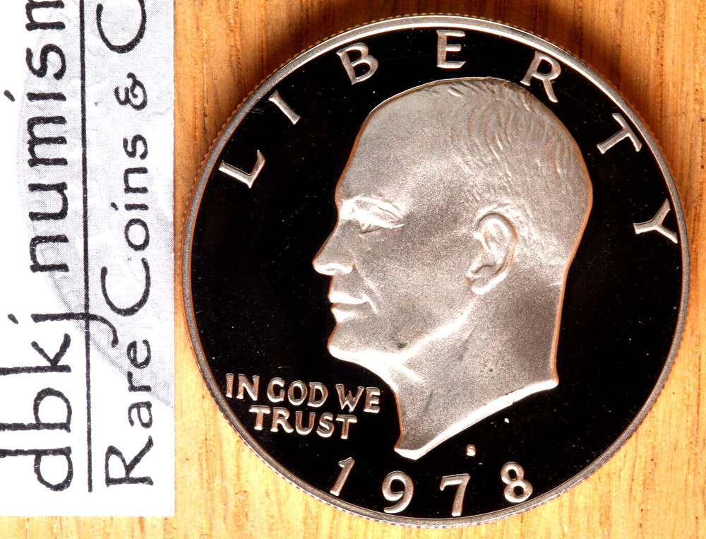 1978 S Proof Eisenhower Ike $1 Dollar - Choice to Gem