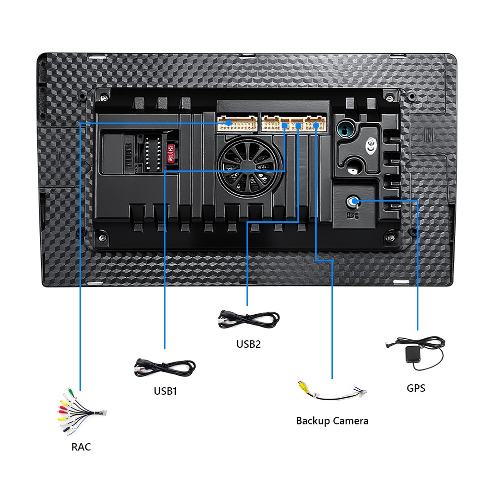 9''Android CarPlay Car Radio for BMW 3 Series 2005-2011(E90/E91/E92/E93)AM/FM