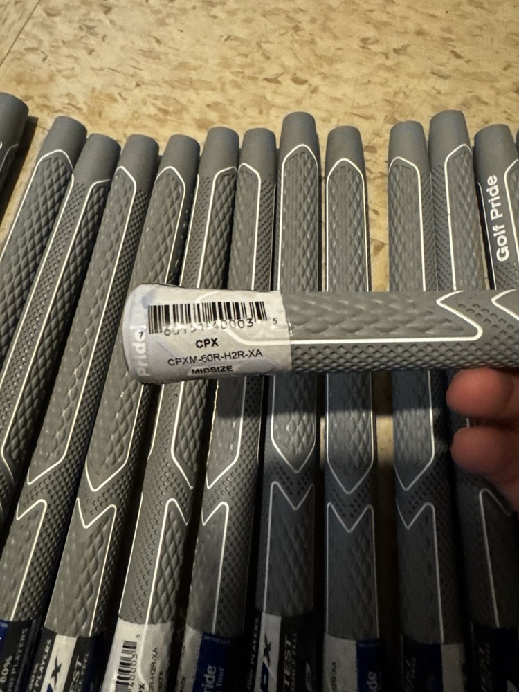 Golf Pride CPX medium Size Golf Grips Grey - Authentic Fast Shipping
