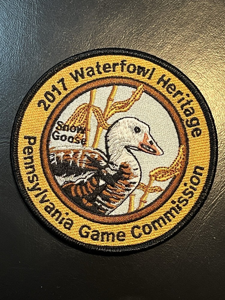 2017 PENNSYLVANIA GAME COMMISSION WATERFOWL HERITAGE PATCH