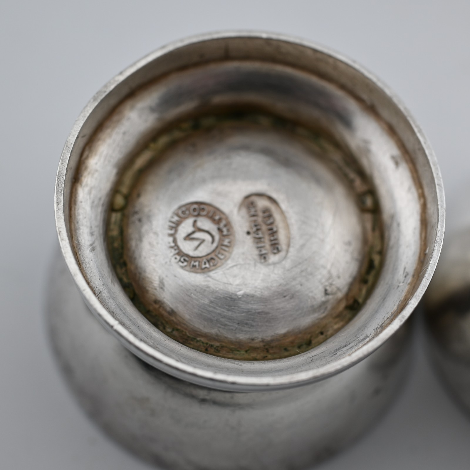 RARE 4 Mexican Sterling Silver William Spratling Salt Cellars / Dishes & Spoons