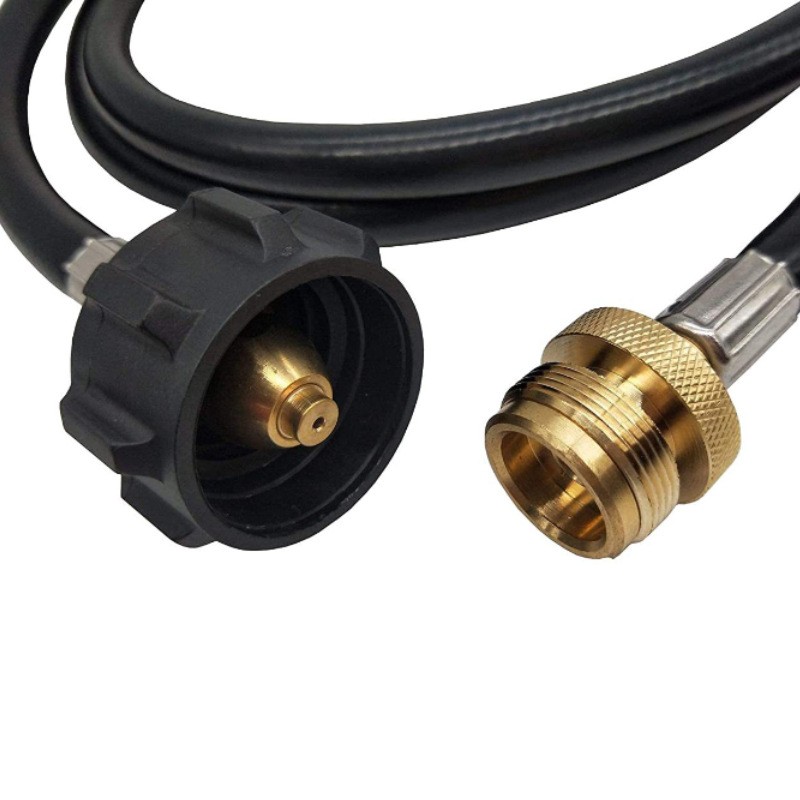6FT Propane Adapter Hose LP Tank 1lb to 20lb Converter For QCC1 Type1 Gas Grill