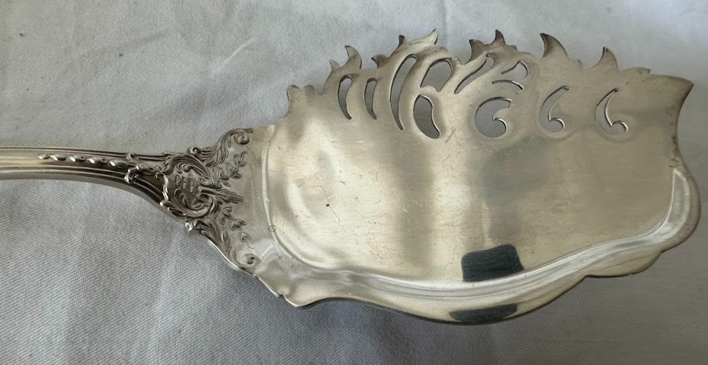 REED & BARTON FRANCIS I Sterling Silver Anniversary PASTA/SPAGHETTI SERVER