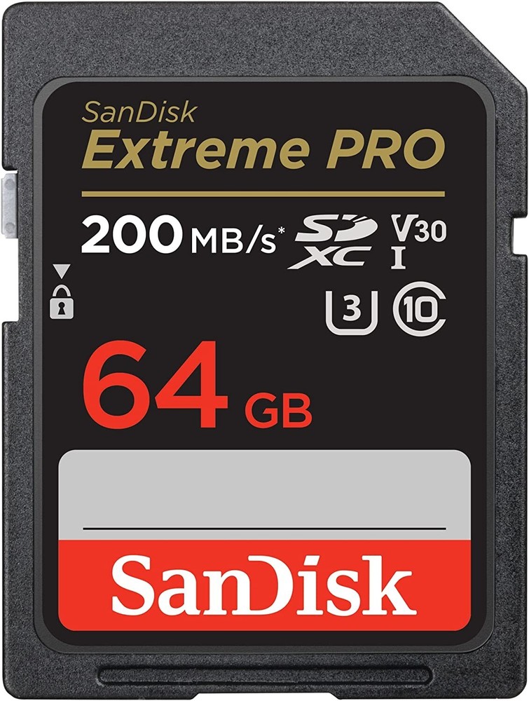 64GB Sandisk Extreme Pro SD Cards for Camera / Trail Camera / Computers (2 Pack)