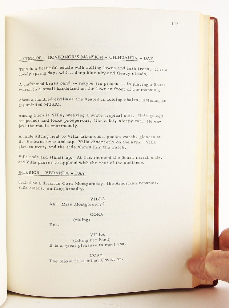 Rare 1972 First Dan O'Bannon ('Alien') Script The Devil In Mexico Leather Bound