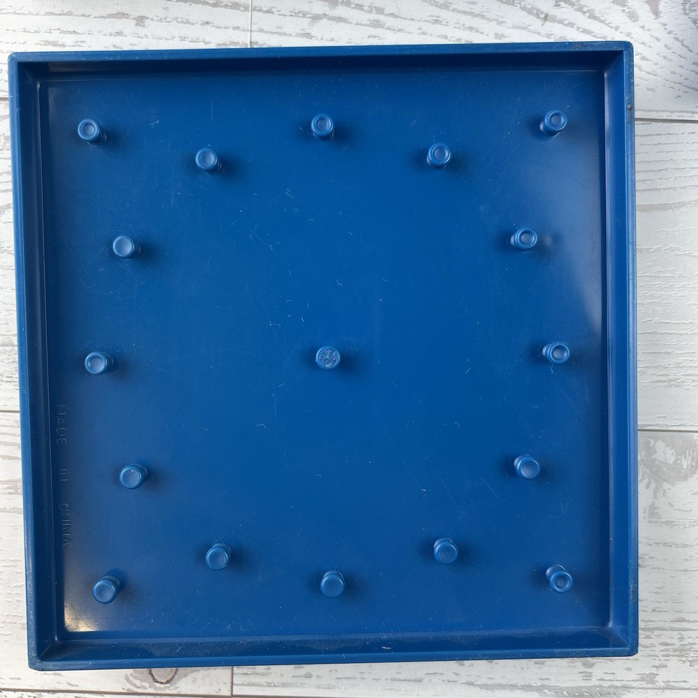 Lot Of 7 Double Sided Geoboards 5x5 Plastic Math Manipulative Different Patterns