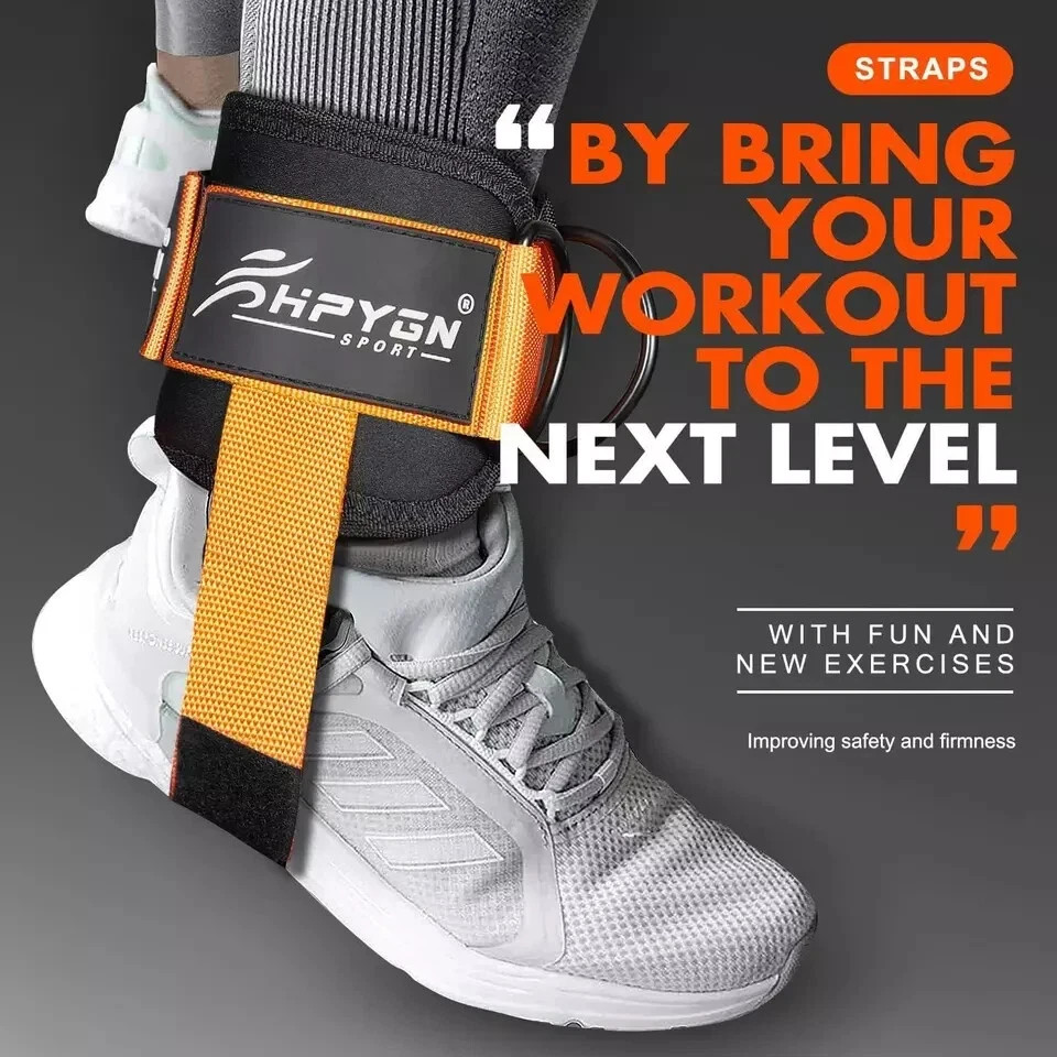 Ankle Strap For Cable Machine, Padded Ankle Straps For Cable Machine Kickbacks,