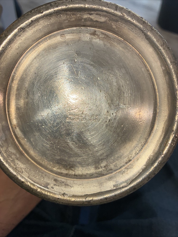 Antique Nickle Silver Chocolate/Coffee Serving Pots