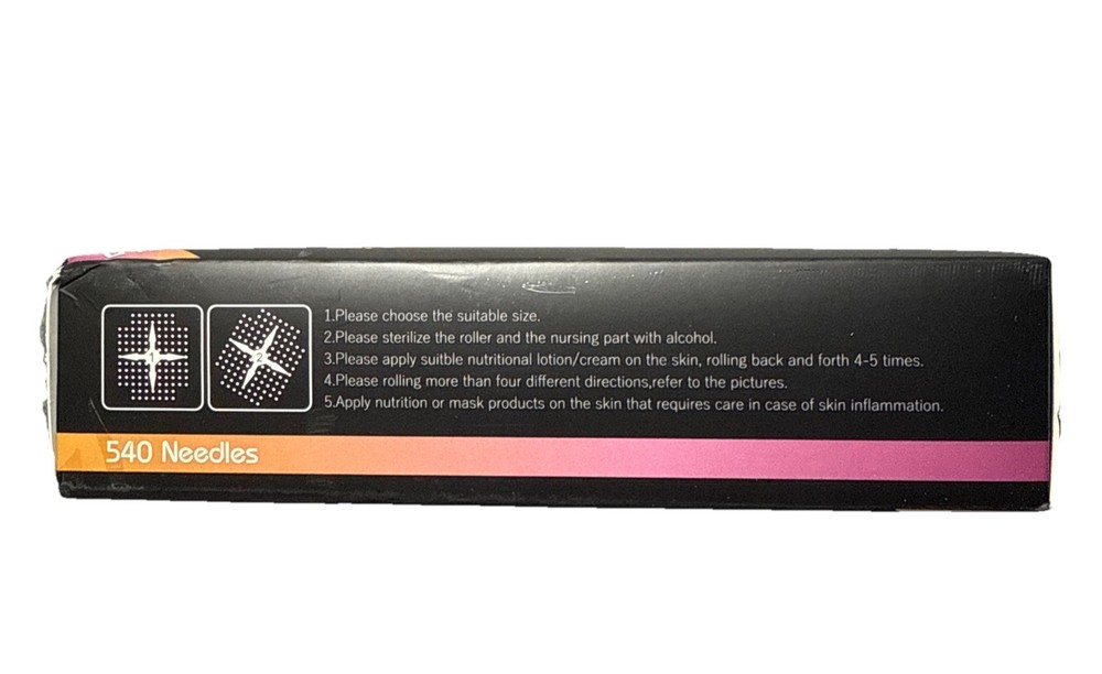 Thappink Derma Roller System Micro Needle Roller for Men and Women Home Use