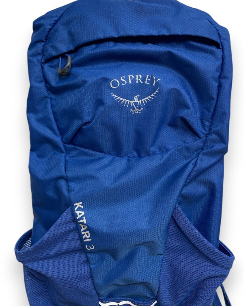 Osprey Katari 3 Hydration Backpack Blue Cycling Hiking Bag No Bladder