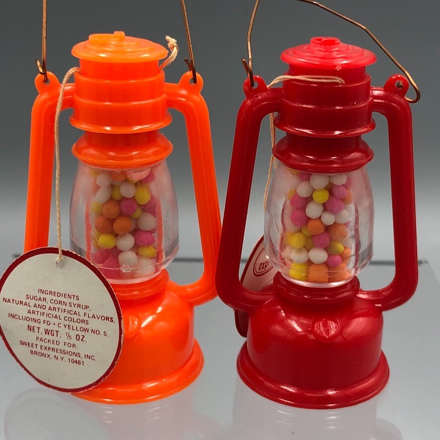 Vintage Full PENCIL SHARPENER Lantern CANDY CONTAINERS Sweet Expressions
