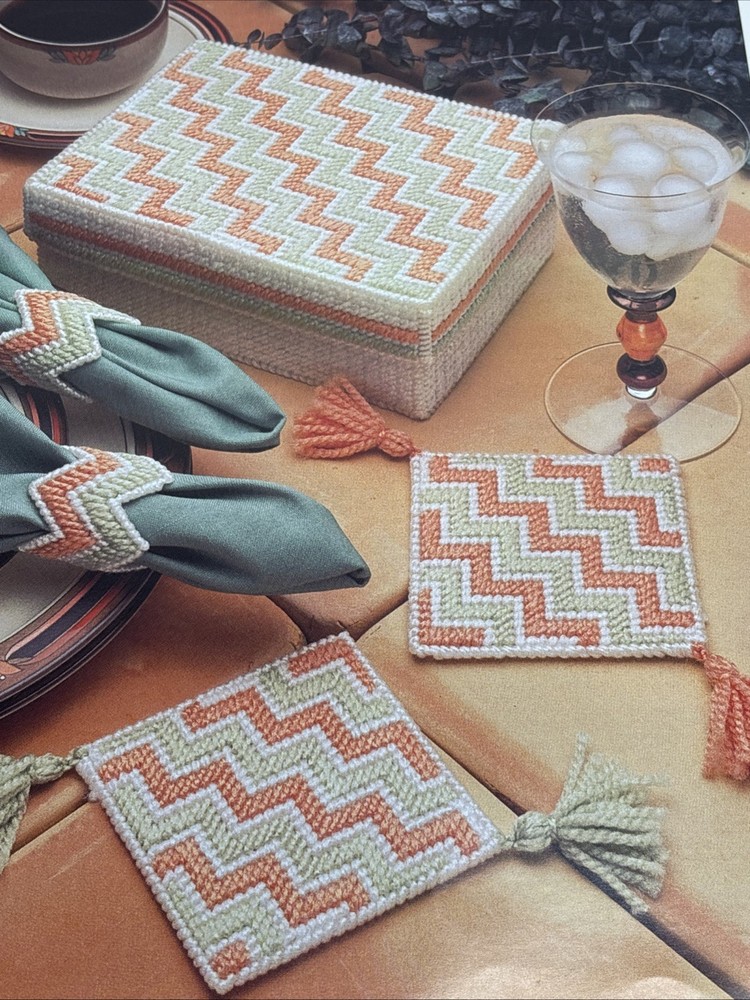 Dining Room Set Annie's Attic Plastic Canvas Pattern Page