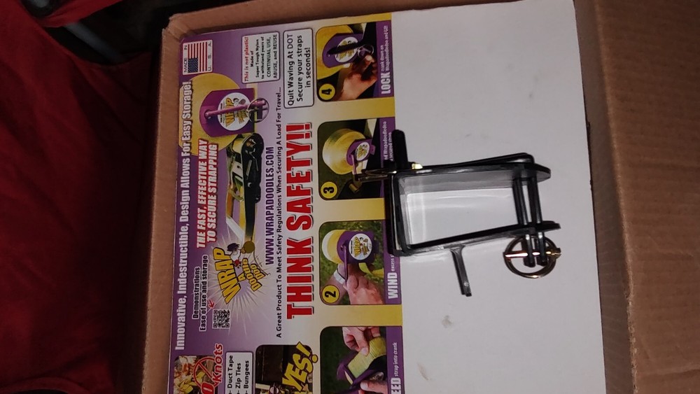 Loose End Roller For Trailer Strap