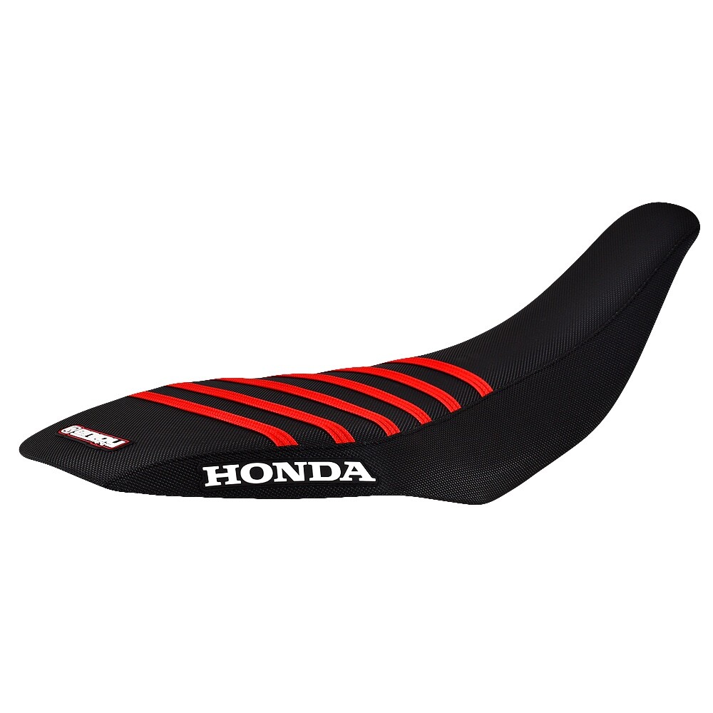 2008 - 2018 Honda TRX 400EX TRX 400 EX Seat Cover  Black / Red Ribs  #202