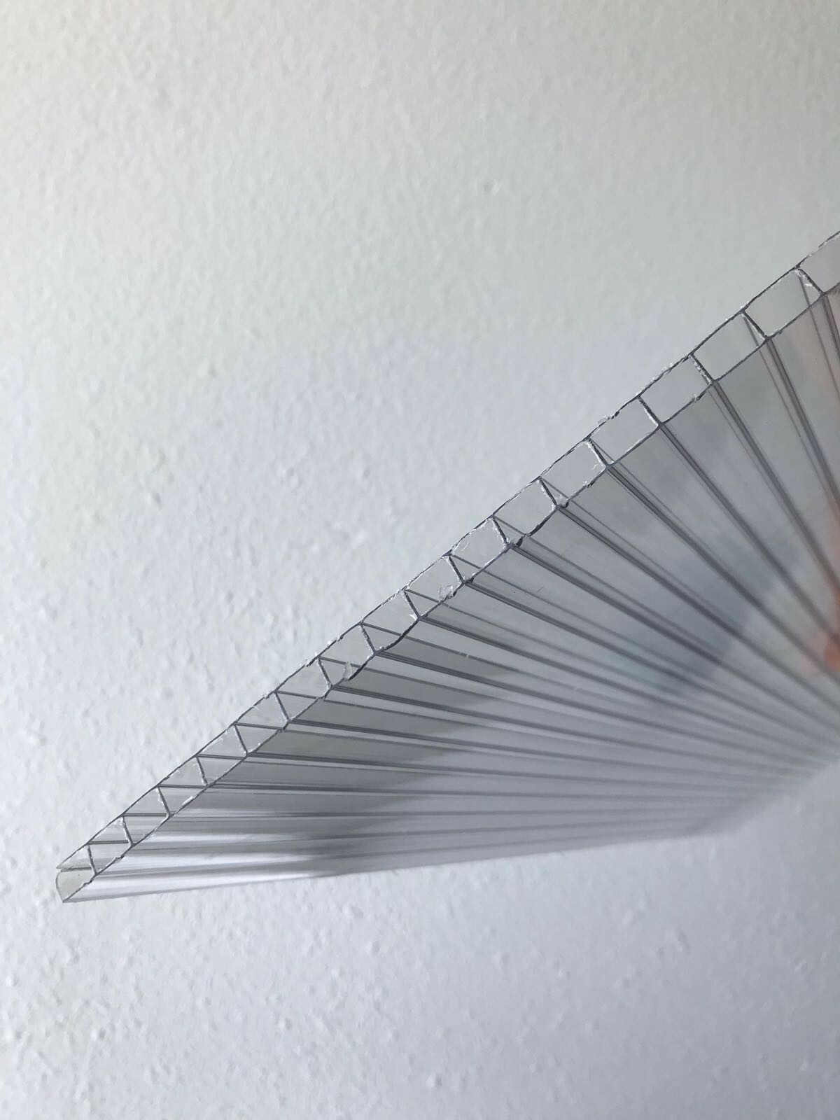 PAC OF 2 PANELS 24'' x 48'' x 8 mm (5/16) CLEAR POLYCARBONATE SHEETS +H CONNECT