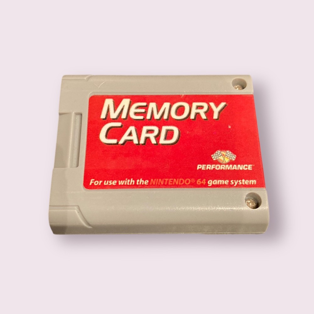 Memory Card Plus Nintendo 64 N64 by Performance Tested Working