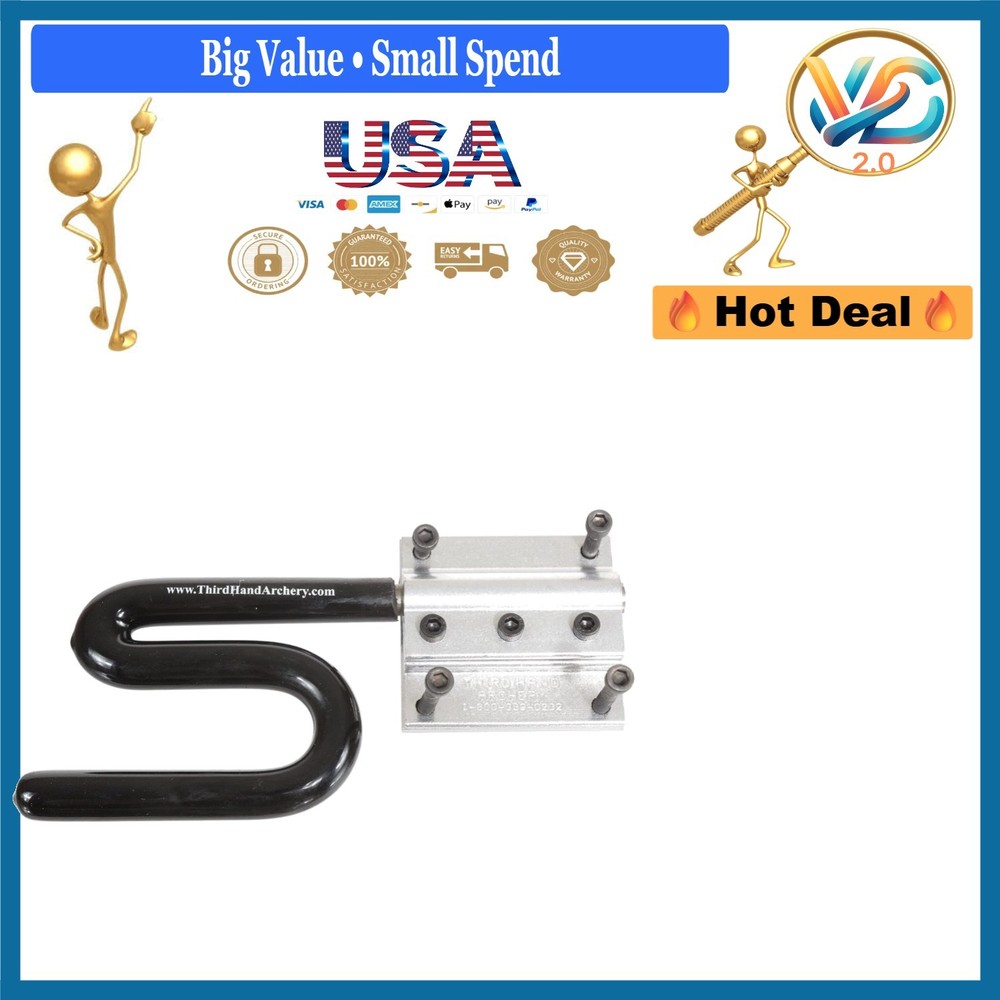 Third Hand Treestand Bow Rest - Universal Tree Stand Bow Holder